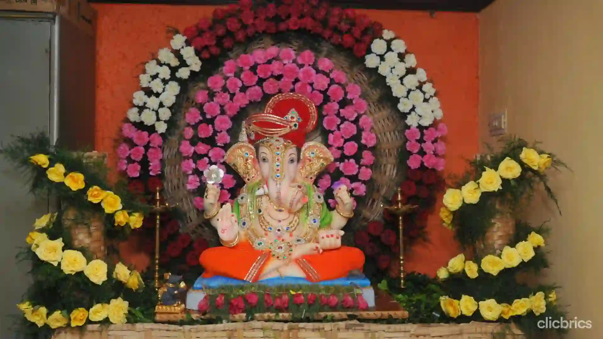 15 Ideas for Ganpati Decoration at Home for Symbolic Celebrations
